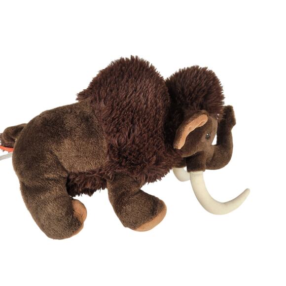 Wild Republic Mammoth Plush 13" Brown Stuffed Animal Toy Prehistoric 2022 - Picture 4 of 16